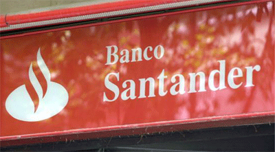 La acción del Banco Santander al 29 de marzo de 2012: Tendencia total