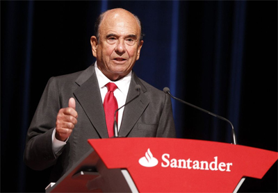 La acción del Banco Santander al 7 de septiembre de 2012: Casi una proeza